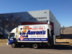 Box Truck Fleet Vehicle Advertising
