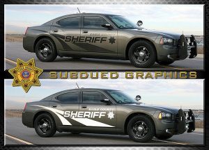 Eagle County Sheriff 3M Reflective Ghost Graphics