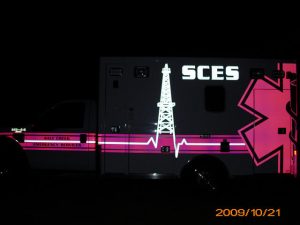 Salt Creek Emergency Services - Reflective Ambulance Graphics