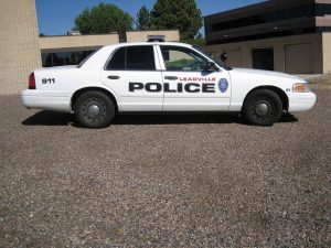 Leadville Police Car Graphics