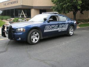 New Castle Police Car Graphics