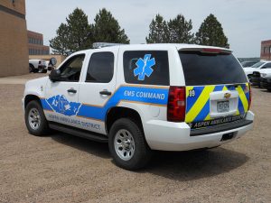 EMS Command Ambulance District Vehicle Graphics