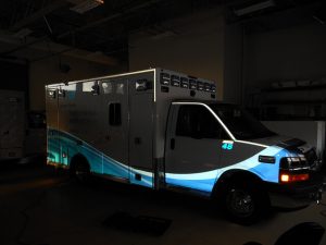 North Colorado Medical Center Ambulance Graphics