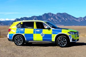 BMW X5 Police Vehicle Wrap