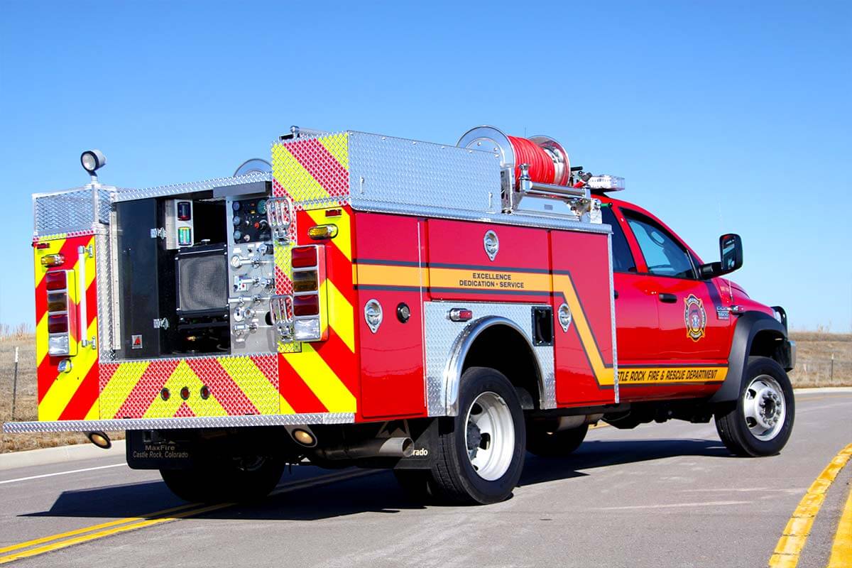 Castle Rock Fire and Rescue Vehicle Graphics