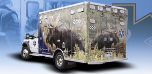 Wyoming EMS Ambulance Vehicle Graphics