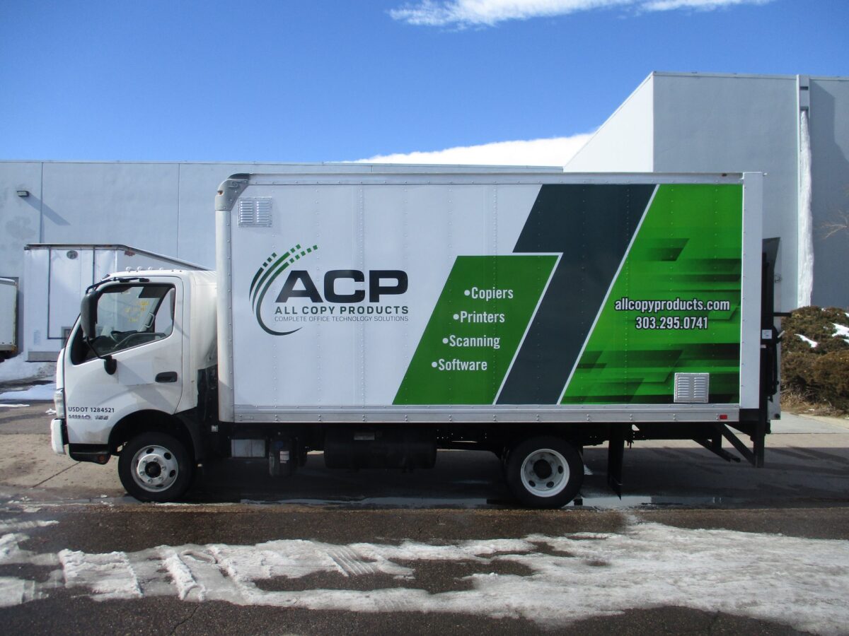 All Copy - Box Truck Fleet Graphics