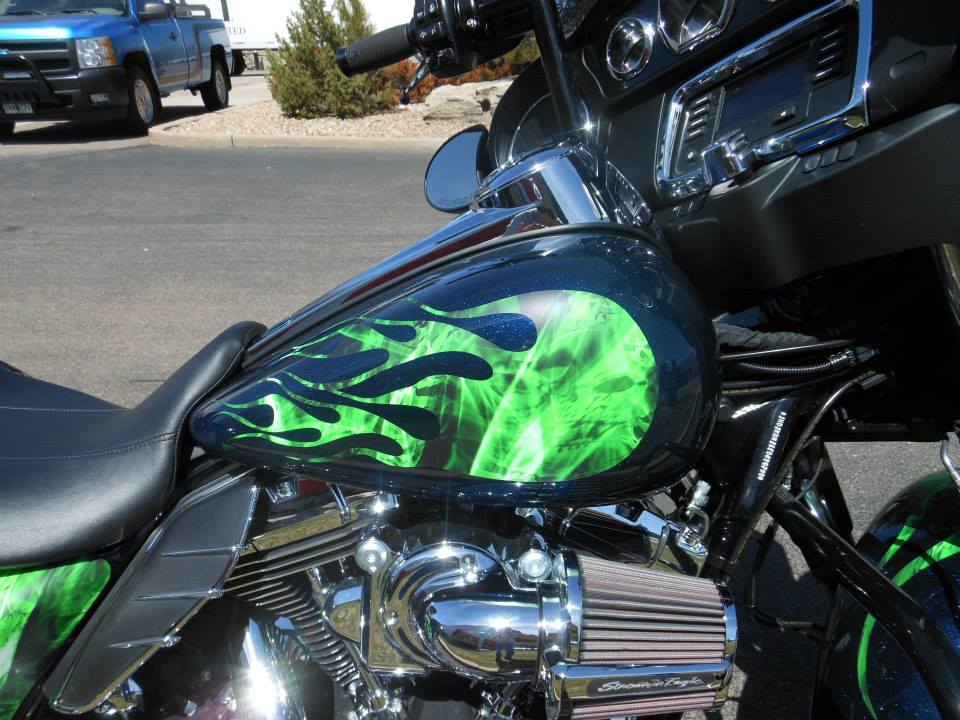 Embossed Skulls Wrap - Harley Davidson